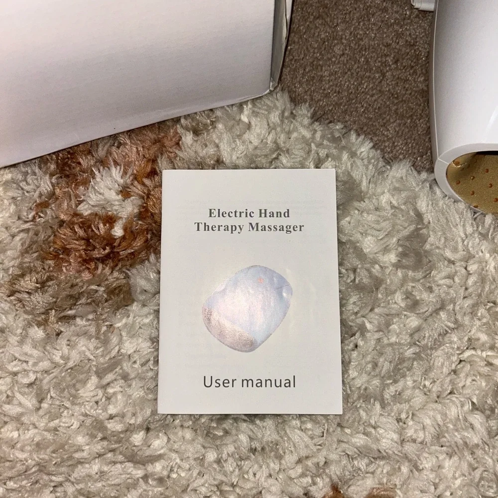 White Intelligent Hand Massager - Picture 3 of 9